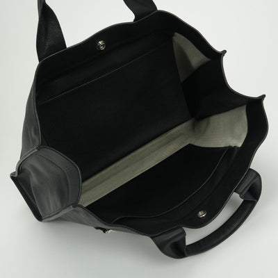 エルメス HERMES サックベルラン40 サックベルラン 40 バッグ トートバッグ エヴァーグレイン ノワール Noir ブラック Black 黒 シルバー金具 ハンドバッグ エバーグレイン