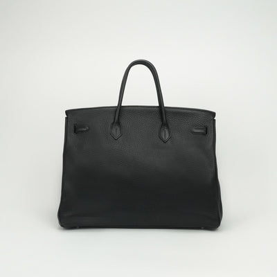 エルメス HERMES バーキン40 バーキン 40 バッグ トートバッグ トリヨンクレマンス ノワール Noir ブラック Black 黒 シルバー金具 ハンドバッグ
