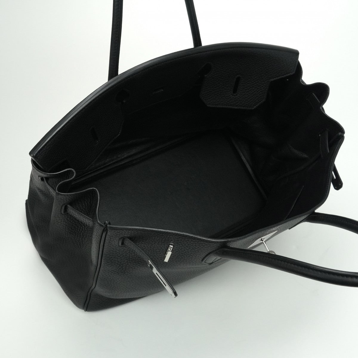 エルメス HERMES バーキン40 バーキン 40 バッグ トートバッグ トリヨンクレマンス ノワール Noir ブラック Black 黒 シルバー金具 ハンドバッグ