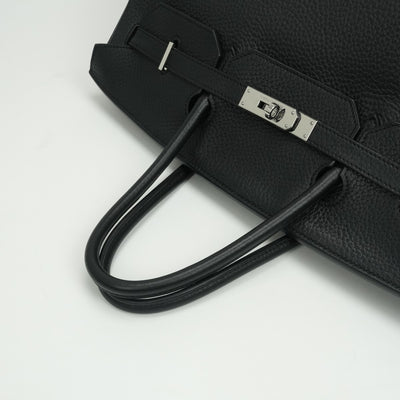 エルメス HERMES バーキン40 バーキン 40 バッグ トートバッグ トリヨンクレマンス ノワール Noir ブラック Black 黒 シルバー金具 ハンドバッグ