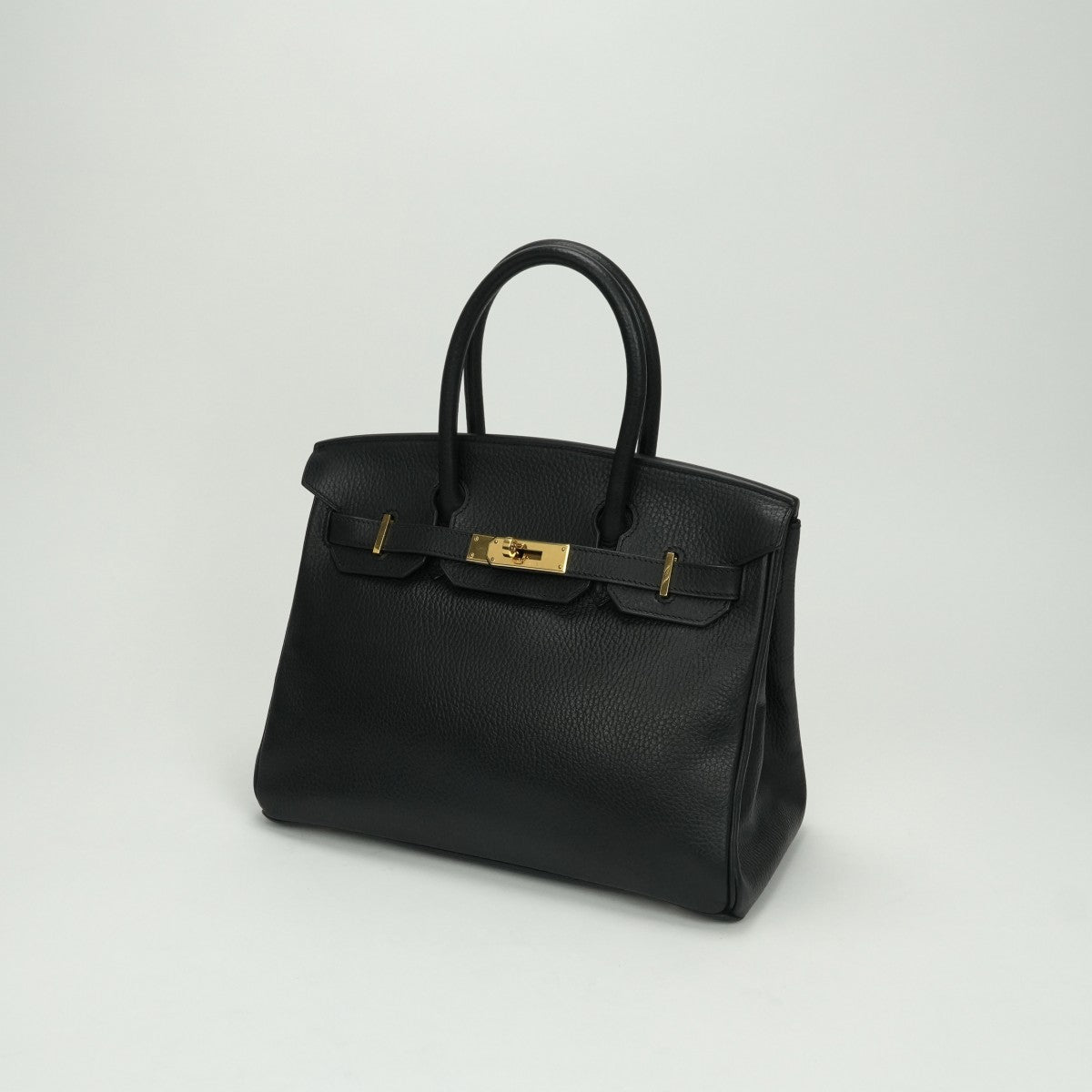 エルメス HERMES バーキン30 バーキン 30 バッグ トートバッグ アルデンヌ ノワール Noir ブラック Black 黒 ゴールド金具 ハンドバッグ