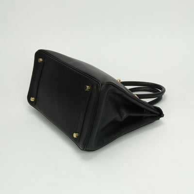 エルメス HERMES バーキン30 バーキン 30 バッグ トートバッグ アルデンヌ ノワール Noir ブラック Black 黒 ゴールド金具 ハンドバッグ