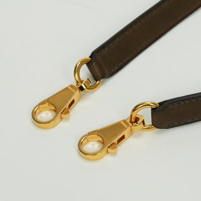 エルメス HERMES ショルダーストラップ ショルダー スト ラップ その他 スイフト カーキグリーン Khaki Green ゴールド金具 ブラウン Brown
