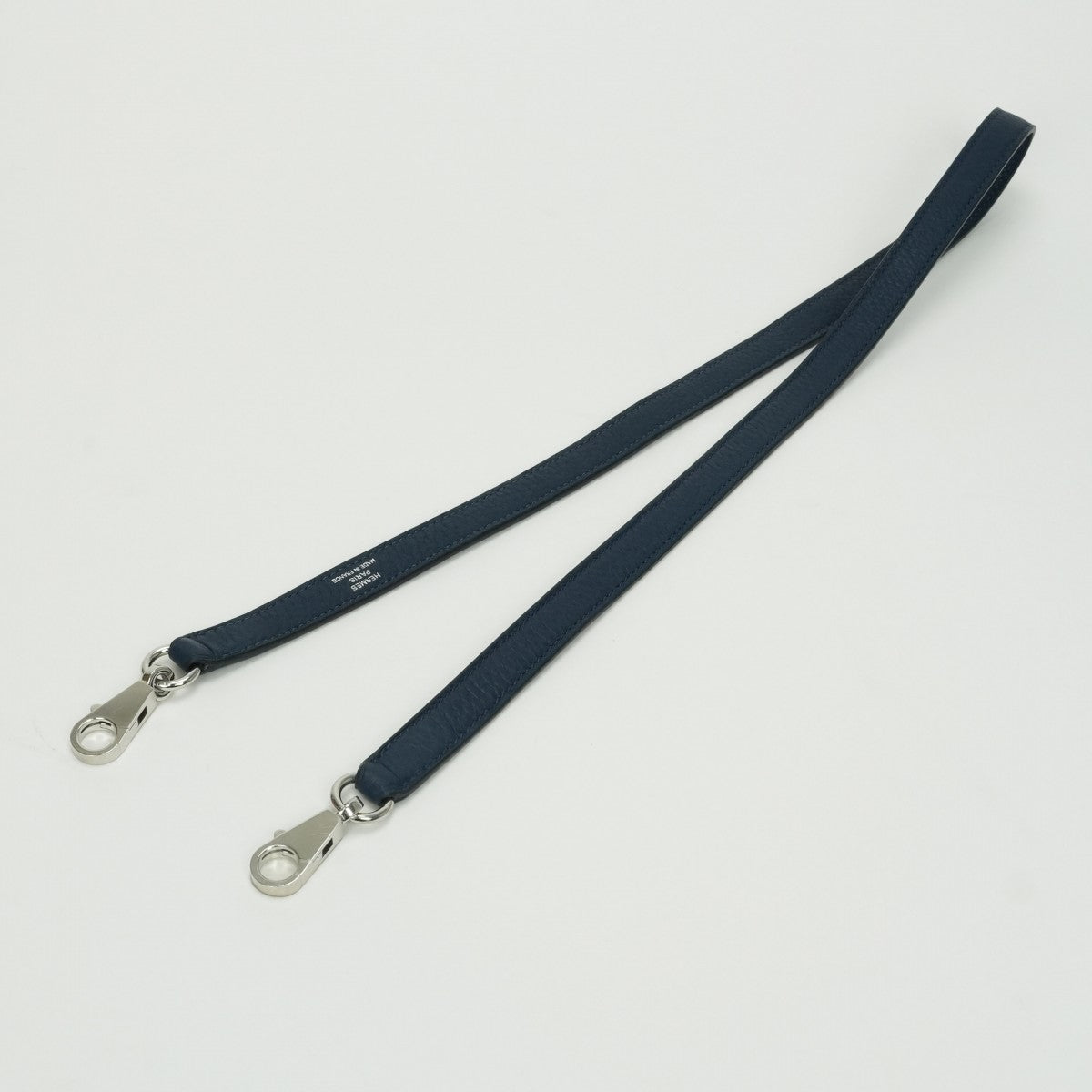 エルメス HERMES ショルダーストラップ ショルダー ストラップ その他 トゴ ブルーオブスキュール Bleu Obscur ネイビー Navy ブルー Blue 紺 青 シルバー金具
