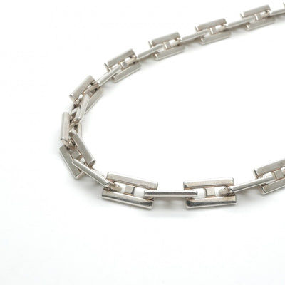 エルメス HERMES ヘラクレス ネックレス ペンダント チョーカー 925 銀