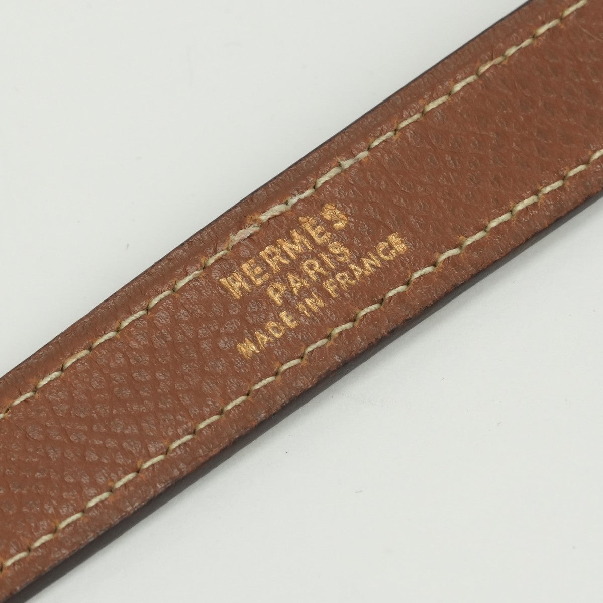 エルメス HERMES ショルダーストラップ ショルダー ストラップ その他 クシュベル ゴールド Gold ブラウン Brown ゴールド金具 バッグストラップ ケリーストラップ