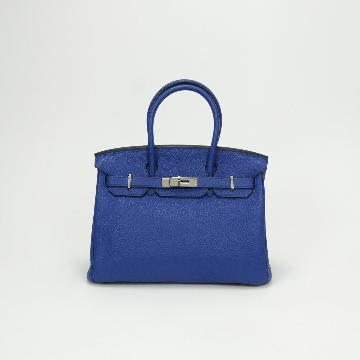 エルメス HERMES バーキン30 バーキン 30 バッグ トートバッグ トゴ ブルーエレクトリック ブルー 青 シルバー金具 ハンドバッグ