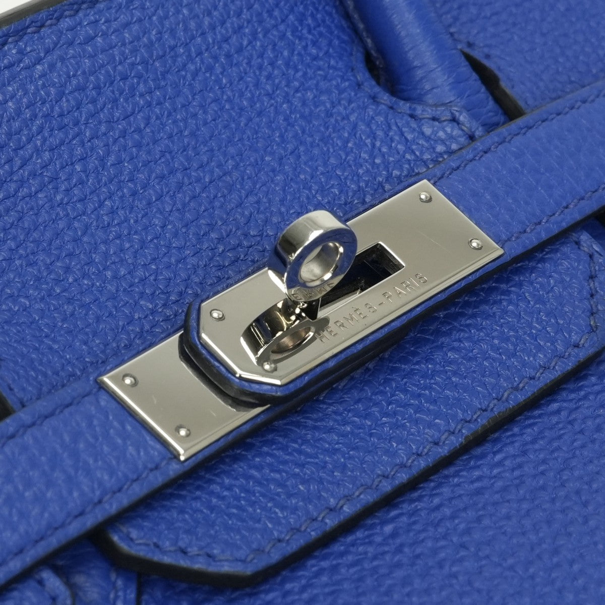 エルメス HERMES バーキン30 バーキン 30 バッグ トートバッグ トゴ ブルーエレクトリック ブルー 青 シルバー金具 ハンドバッグ