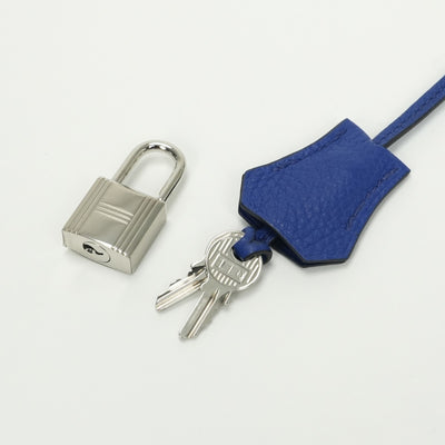 エルメス HERMES バーキン30 バーキン 30 バッグ トートバッグ トゴ ブルーエレクトリック ブルー 青 シルバー金具 ハンドバッグ