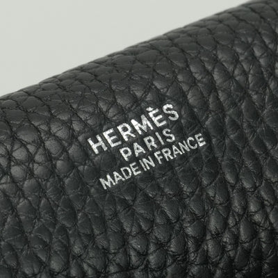 エルメス HERMES ヴィクトリアメッセンジャー ヴィクトリア メッセンジャー バッグ トートバッグ ショルダーバッグ トリヨンクレマンス ノワール Noir ブラック Black 黒 シルバー金具 ハンドバッグ 2way クロスボディ