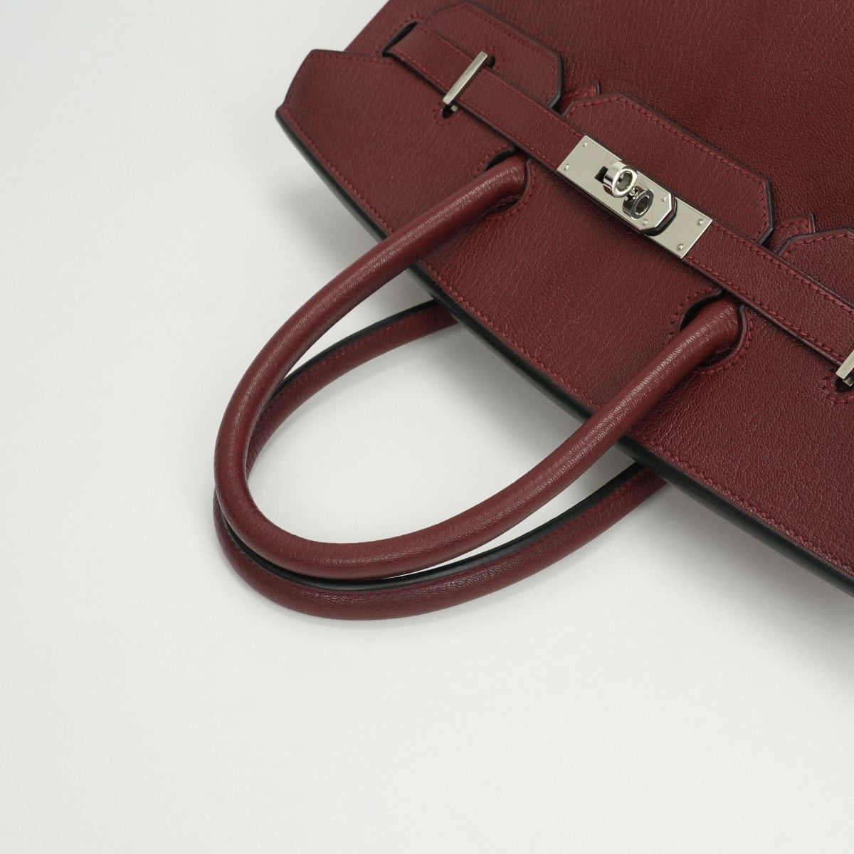 エルメス HERMES バーキン35 バーキン 35 シェーブル シェブルミゾル シェーブルコロマンデル バッグ トートバッグ コロマンデル ルージュアッシュ　Rouge H レッド 赤 シルバー金具 ハンドバッグ