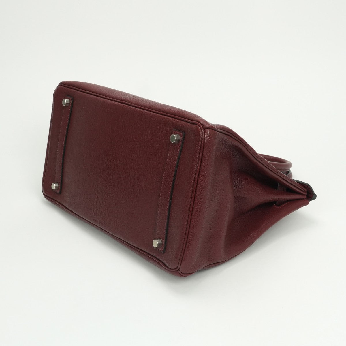 エルメス HERMES バーキン35 バーキン 35 シェーブル シェブルミゾル シェーブルコロマンデル バッグ トートバッグ コロマンデル ルージュアッシュ　Rouge H レッド 赤 シルバー金具 ハンドバッグ