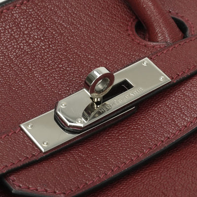 エルメス HERMES バーキン35 バーキン 35 シェーブル シェブルミゾル シェーブルコロマンデル バッグ トートバッグ コロマンデル ルージュアッシュ　Rouge H レッド 赤 シルバー金具 ハンドバッグ