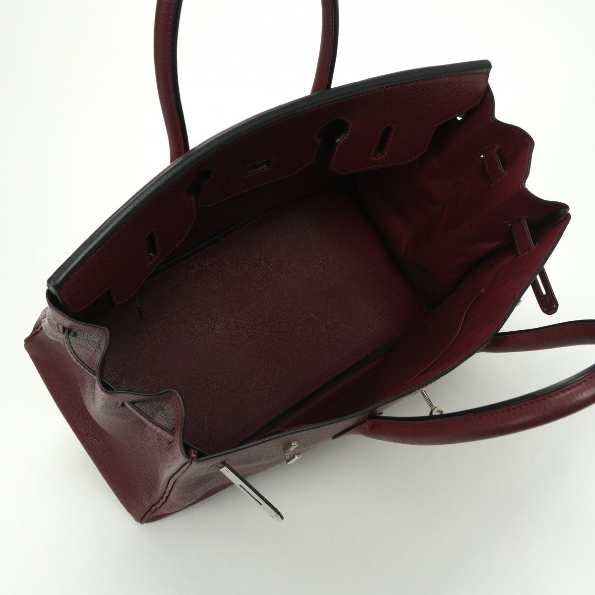 エルメス HERMES バーキン35 バーキン 35 シェーブル シェブルミゾル シェーブルコロマンデル バッグ トートバッグ コロマンデル ルージュアッシュ　Rouge H レッド 赤 シルバー金具 ハンドバッグ