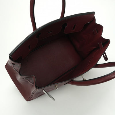 エルメス HERMES バーキン35 バーキン 35 シェーブル シェブルミゾル シェーブルコロマンデル バッグ トートバッグ コロマンデル ルージュアッシュ　Rouge H レッド 赤 シルバー金具 ハンドバッグ