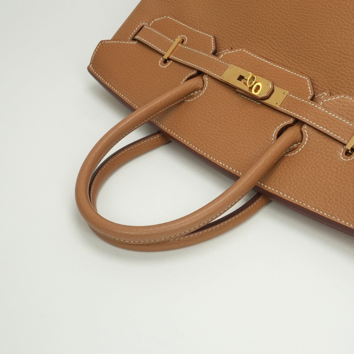 エルメス HERMES バーキン35 バーキン 35 バッグ トートバッグ アルデンヌ ナチュラル Natural ブラウン Brown 茶 ゴールド金具 ハンドバッグ