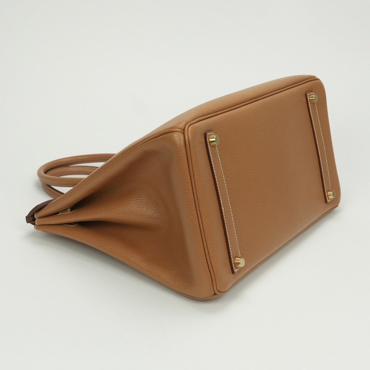 エルメス HERMES バーキン35 バーキン 35 バッグ トートバッグ アルデンヌ ナチュラル Natural ブラウン Brown 茶 ゴールド金具 ハンドバッグ