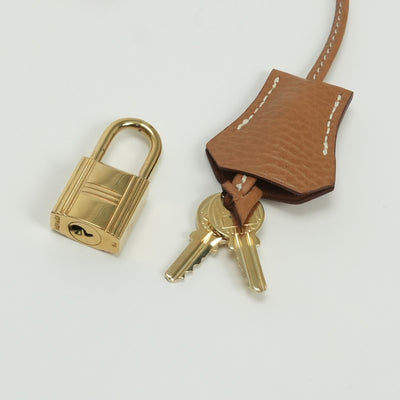 エルメス HERMES バーキン35 バーキン 35 バッグ トートバッグ アルデンヌ ナチュラル Natural ブラウン Brown 茶 ゴールド金具 ハンドバッグ