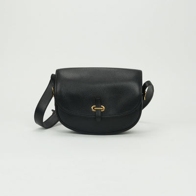 エルメス HERMES バンドゴルフ バッグ ショルダーバッグ アルデンヌ ノワール Noir ブラック Black 黒 ゴールド金具