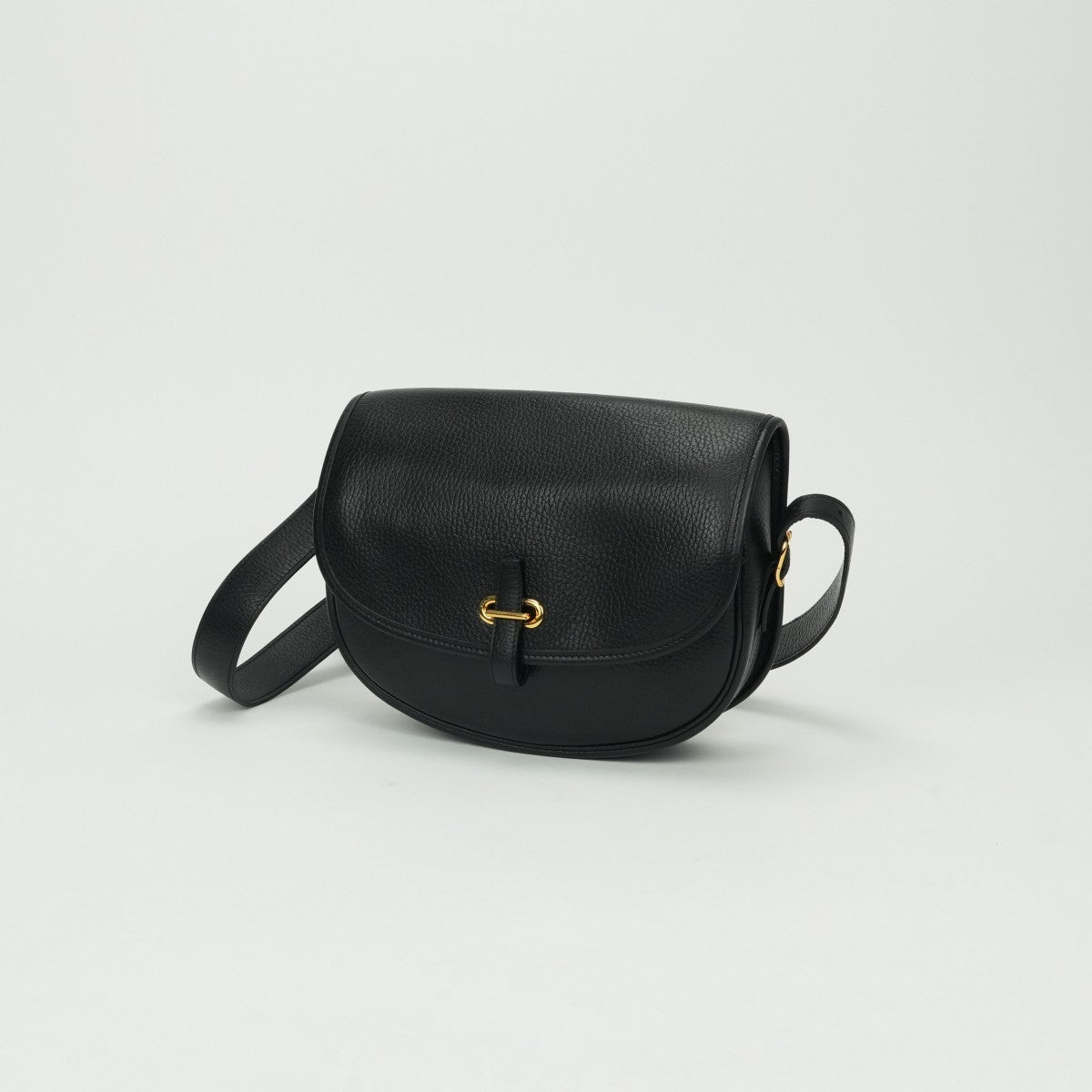 エルメス HERMES バンドゴルフ バッグ ショルダーバッグ アルデンヌ ノワール Noir ブラック Black 黒 ゴールド金具