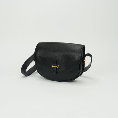 エルメス HERMES バンドゴルフ バッグ ショルダーバッグ アルデンヌ ノワール Noir ブラック Black 黒 ゴールド金具