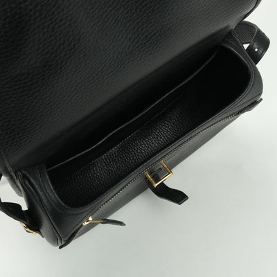 エルメス HERMES バンドゴルフ バッグ ショルダーバッグ アルデンヌ ノワール Noir ブラック Black 黒 ゴールド金具