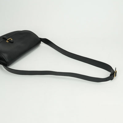 エルメス HERMES バンドゴルフ バッグ ショルダーバッグ アルデンヌ ノワール Noir ブラック Black 黒 ゴールド金具