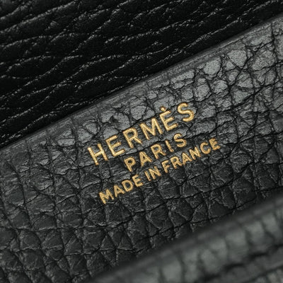 エルメス HERMES バンドゴルフ バッグ ショルダーバッグ アルデンヌ ノワール Noir ブラック Black 黒 ゴールド金具