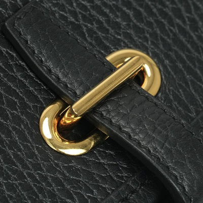 エルメス HERMES バンドゴルフ バッグ ショルダーバッグ アルデンヌ ノワール Noir ブラック Black 黒 ゴールド金具