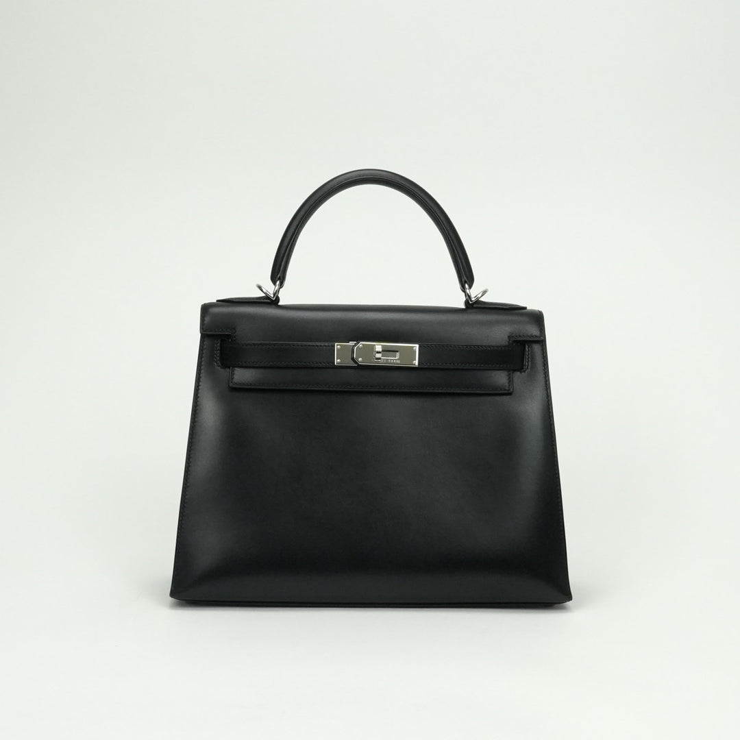 エルメス HERMES ケリー28 ケリー 28 バッグ トートバッグ ショルダーバッグ ボックスカーフ ノワール noir ブラック Black 黒 エルメス HERMES ケリー28 ケリー 28 バッグ トートバッグ ショルダー