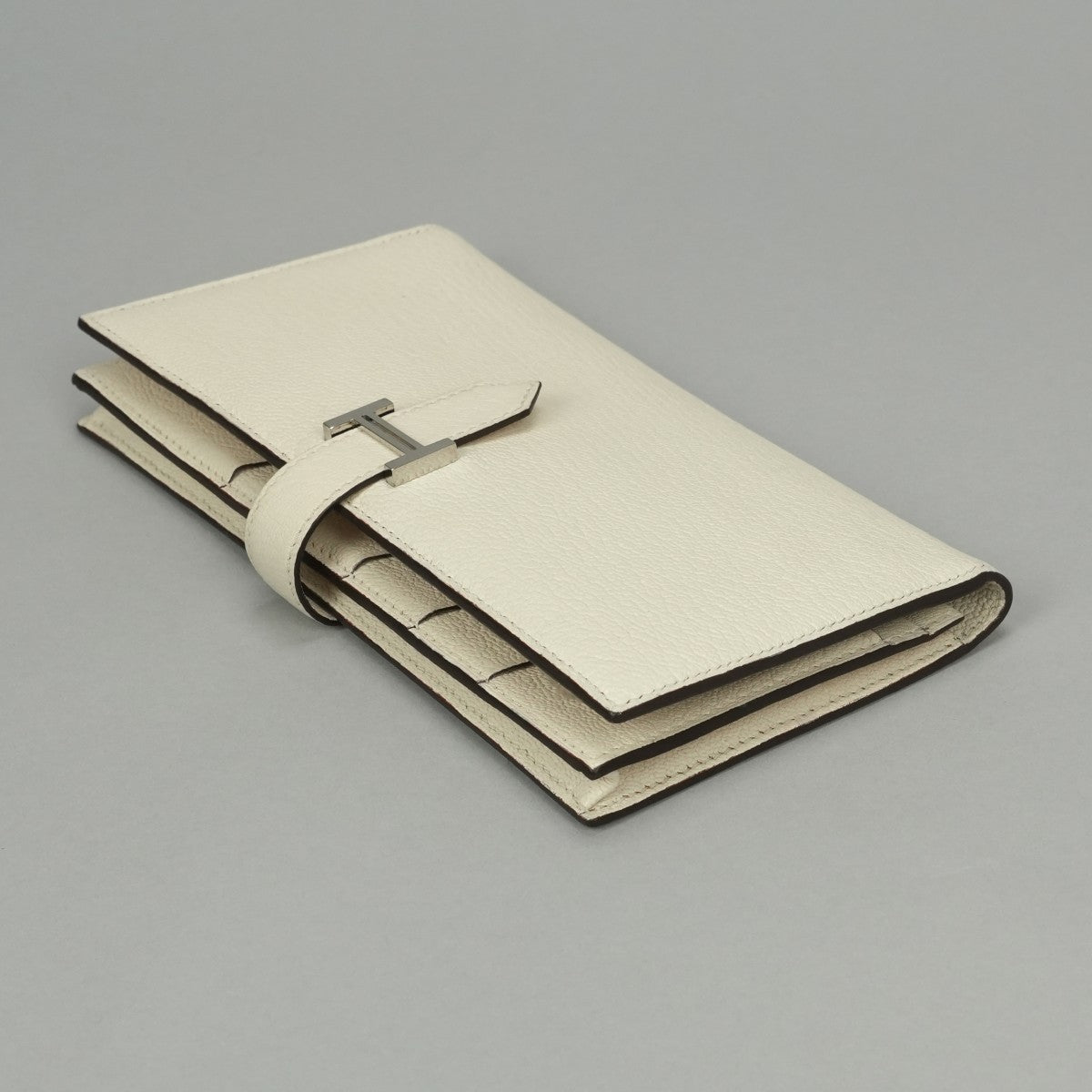 エルメス長財布 べアンスフレ アイボリー ベージュHermes 財布 エルメス HERMES ベアンスフレ ベアン スフレ 財布 長財布 ロング