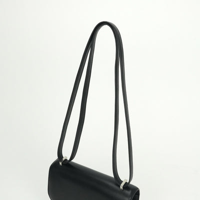 エルメス HERMES コンスタンス3 ミニ18 コンスタンス 3 ミニ 18 コンスタンスミニ コンスタンス18 バッグ ショルダーバッグ エバーカーフ ノワール　noir ブラック Black 黒 シルバー金具 ショルダーバッグ Hバックル