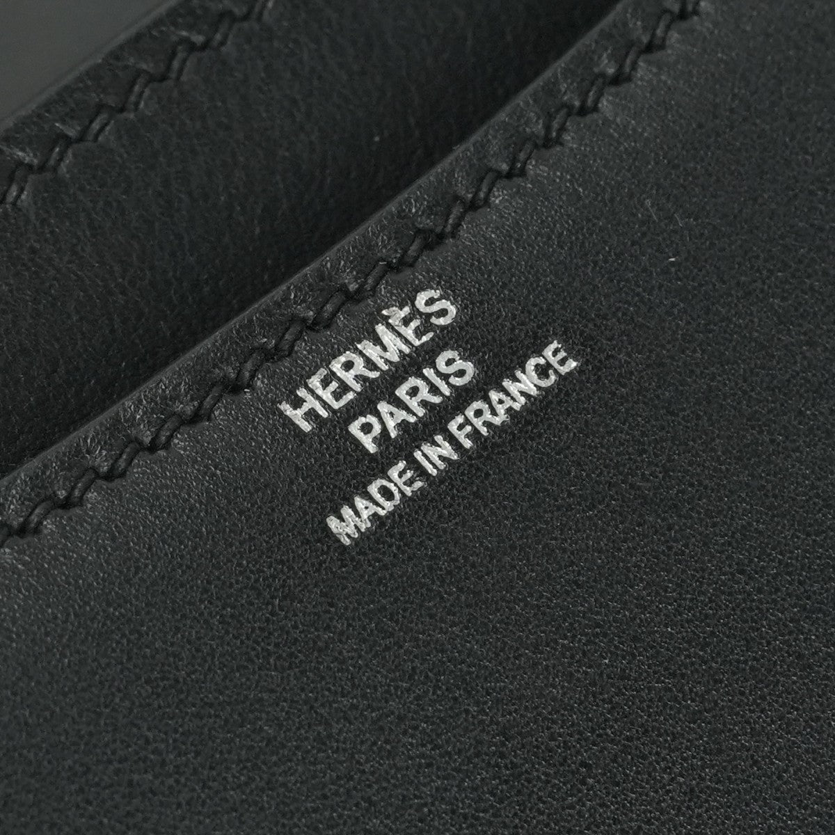 エルメス HERMES コンスタンス3 ミニ18 コンスタンス 3 ミニ 18 コンスタンスミニ コンスタンス18 バッグ ショルダーバッグ エバーカーフ ノワール　noir ブラック Black 黒 シルバー金具 ショルダーバッグ Hバックル