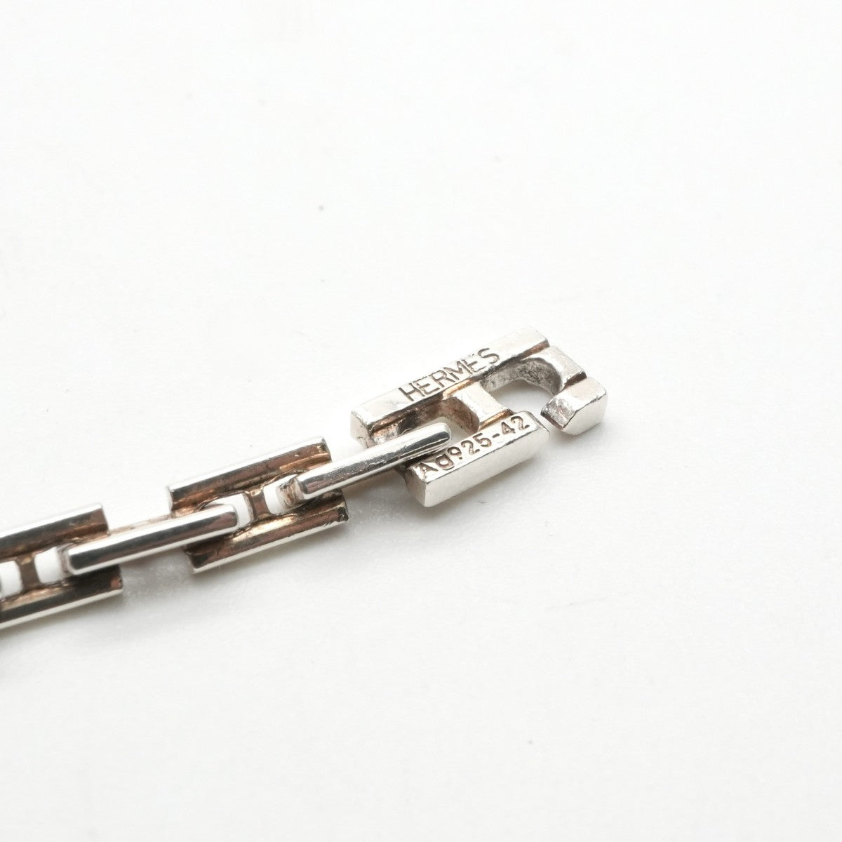 エルメス HERMES ヘラクレス 42 ヘラクレス42 ヘラクレスPM ネックレス ペンダント チョーカー 925 シルバー 銀 ヴィンテージ