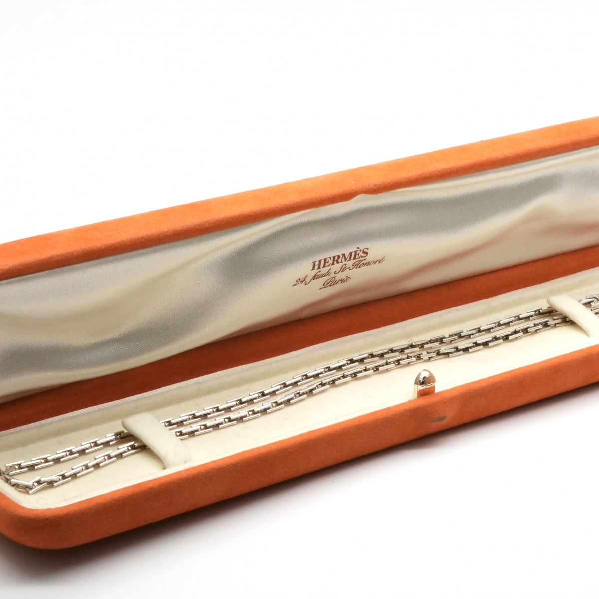 エルメス HERMES ヘラクレス 42 ヘラクレス42 ヘラクレスPM ネックレス ペンダント チョーカー 925 シルバー 銀 ヴィンテージ