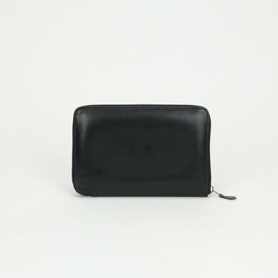 エルメス HERMES アザップコンバイン アザップ コンバイン 財布 長財布 ロングウォレット ボックスカーフ ノワール noir ブラック Black 黒 シルバー金具