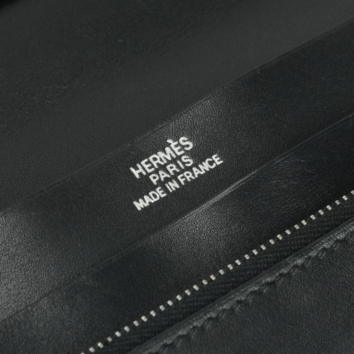 エルメス HERMES アザップコンバイン アザップ コンバイン 財布 長財布 ロングウォレット ボックスカーフ ノワール noir ブラック Black 黒 シルバー金具