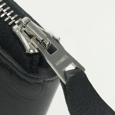 エルメス HERMES アザップコンバイン アザップ コンバイン 財布 長財布 ロングウォレット ボックスカーフ ノワール noir ブラック Black 黒 シルバー金具