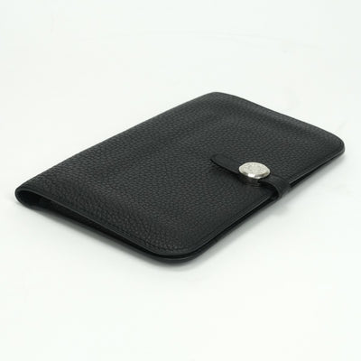 エルメス HERMES ドゴンGM ドゴン GM ドゴンデュオ 財布 長財布 ロングウォレット トゴ ノワール noir ブラック Black 黒 シルバー金具