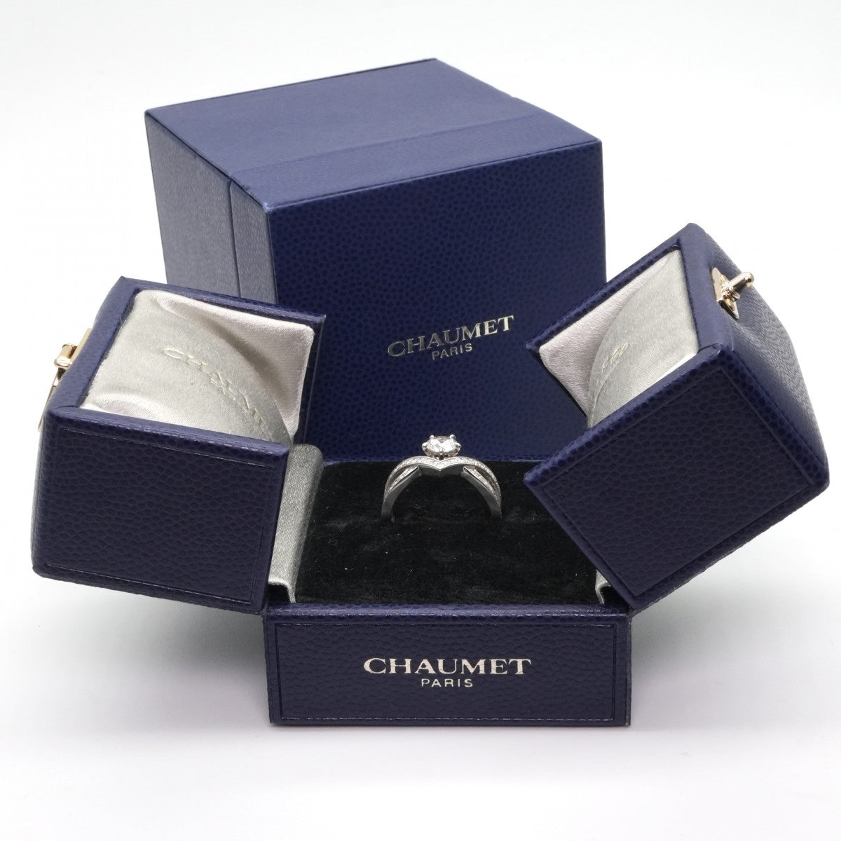 ショーメ CHAUMET アムール　デグレット ジョゼフィーヌ　アムール　デグレット JOS?PHINE AMOUR D‘AIGRETTE リング 指輪 Pt950 シルバー 婚約指輪　エンゲージリング　ダイヤモンド　プラチナ