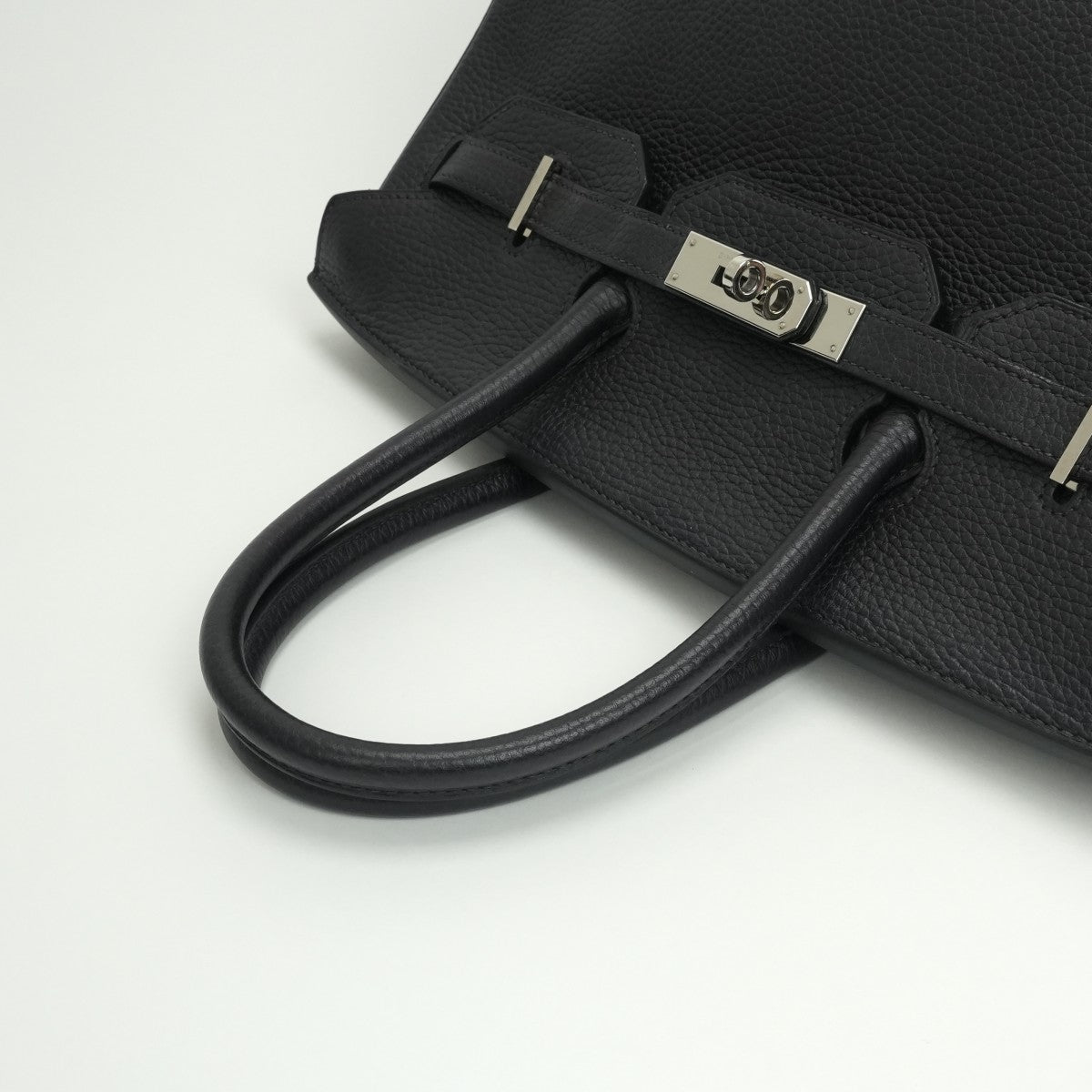 エルメス HERMES バーキン35 バーキン 35 バッグ トートバッグ トリヨンクレマンス プルノワール Prunoir ダークグレー　ブラック系 シルバー金具