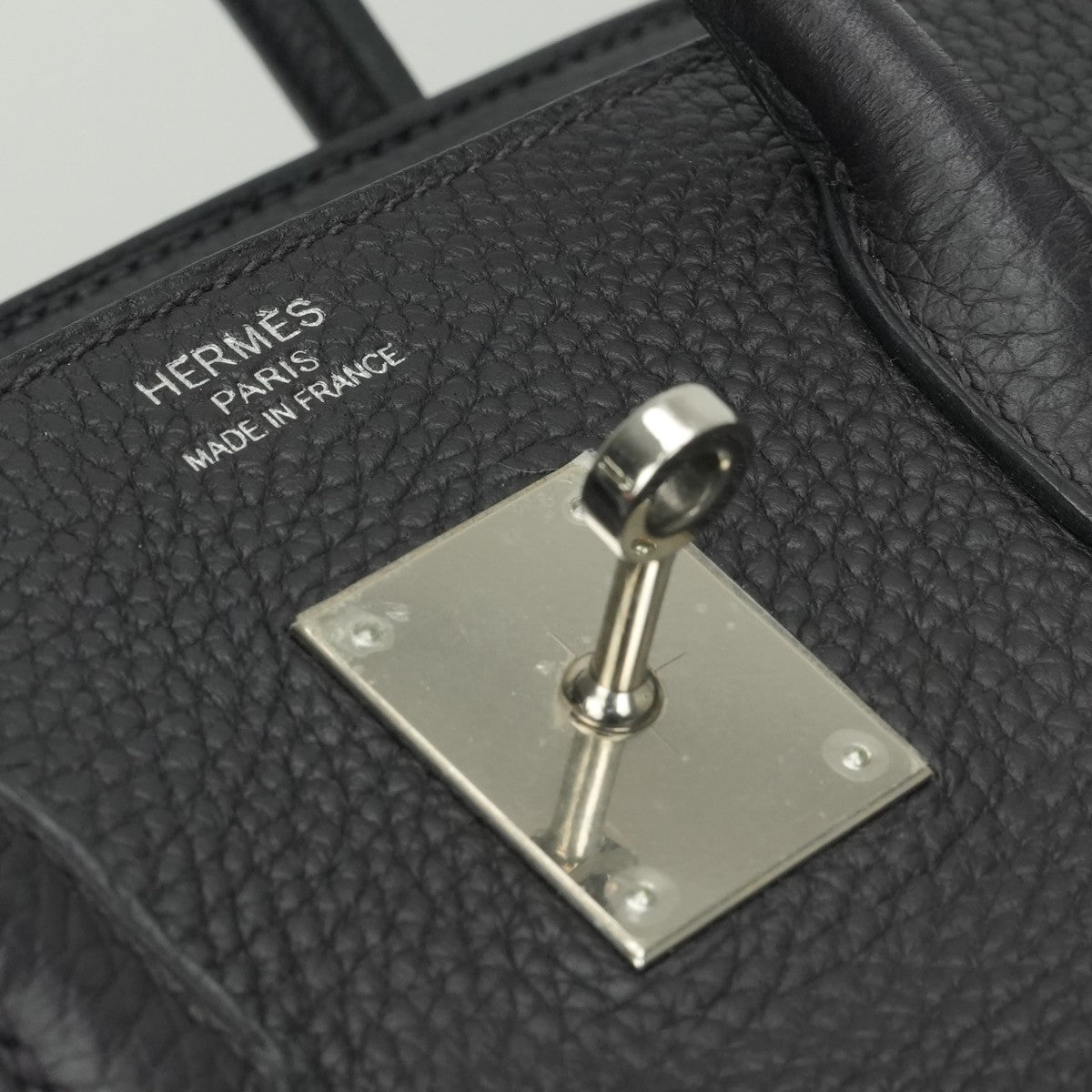 エルメス HERMES バーキン35 バーキン 35 バッグ トートバッグ トリヨンクレマンス プルノワール Prunoir ダークグレー　ブラック系 シルバー金具