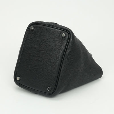 エルメス HERMES ピコタンロックPM ピコタンロック PM ピコタンPM ピコタンロック18 バッグ トートバッグ トリヨンクレマンス ノワール Noir ブラック Black 黒 シルバー金具 ピコタン ハンドバッグ