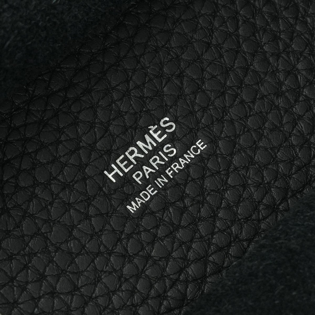 エルメス HERMES ピコタンロックPM ピコタンロック PM ピコタンPM ピコタンロック18 バッグ トートバッグ トリヨンクレマンス ノワール Noir ブラック Black 黒 シルバー金具 ピコタン ハンドバッグ