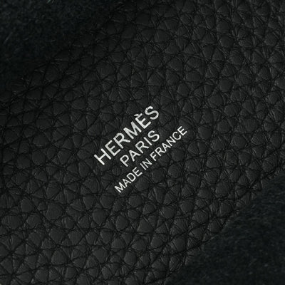 エルメス HERMES ピコタンロックPM ピコタンロック PM ピコタンPM ピコタンロック18 バッグ トートバッグ トリヨンクレマンス ノワール Noir ブラック Black 黒 シルバー金具 ピコタン ハンドバッグ