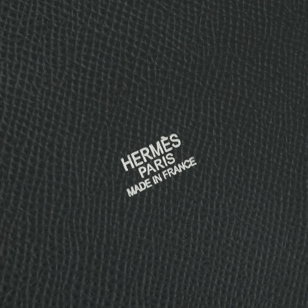 エルメス HERMES ドゥパリ ドゥ パリ バッグ トートバッグ エプソン ノワール Noir ブラック Black 黒 シルバー金具 ハンドバッグ