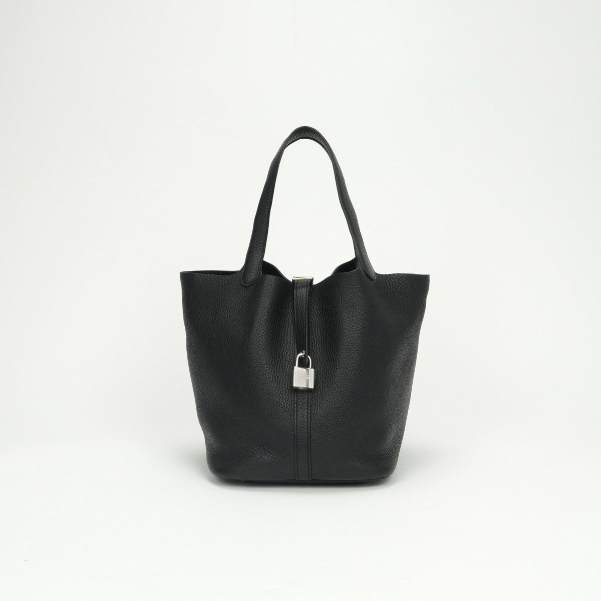 エルメス HERMES ピコタンロックMM ピコタンロック MM ピコタンロック22 バッグ トートバッグ トリヨンクレマンス ノワール　noir ブラック Black 黒 シルバー金具