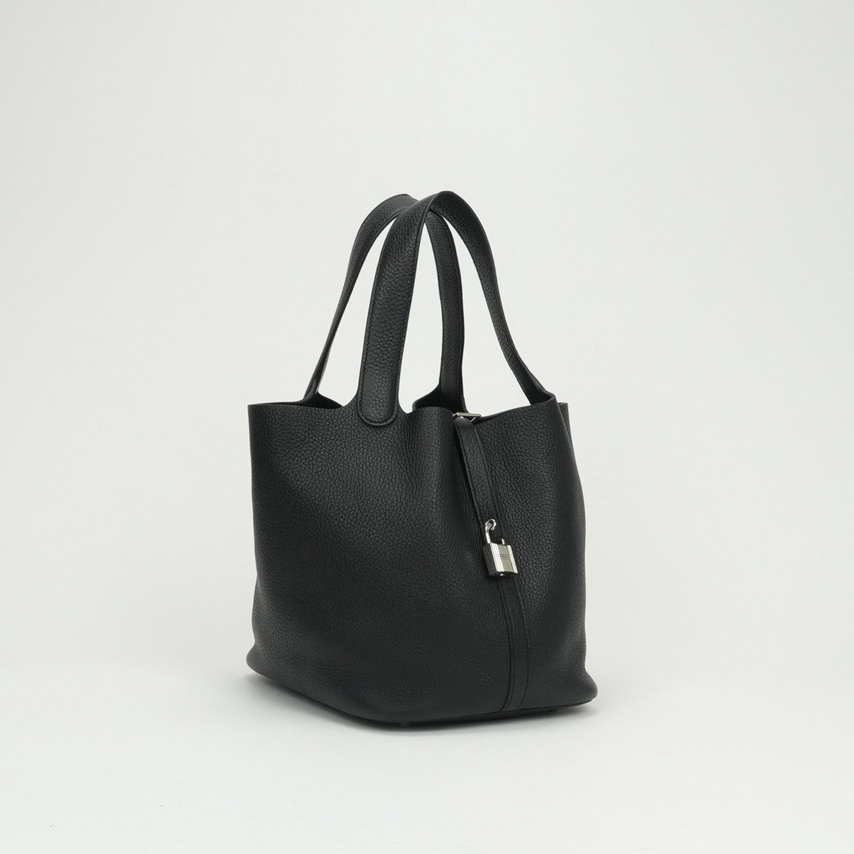 エルメス HERMES ピコタンロックMM ピコタンロック MM ピコタンロック22 バッグ トートバッグ トリヨンクレマンス ノワール　noir ブラック Black 黒 シルバー金具