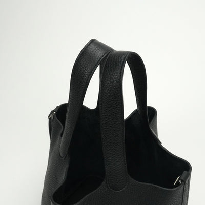 エルメス HERMES ピコタンロックMM ピコタンロック MM ピコタンロック22 バッグ トートバッグ トリヨンクレマンス ノワール　noir ブラック Black 黒 シルバー金具