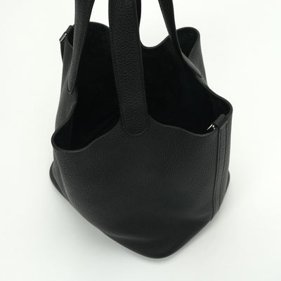 エルメス HERMES ピコタンロックMM ピコタンロック MM ピコタンロック22 バッグ トートバッグ トリヨンクレマンス ノワール　noir ブラック Black 黒 シルバー金具